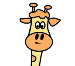 giraffe cartoon picture